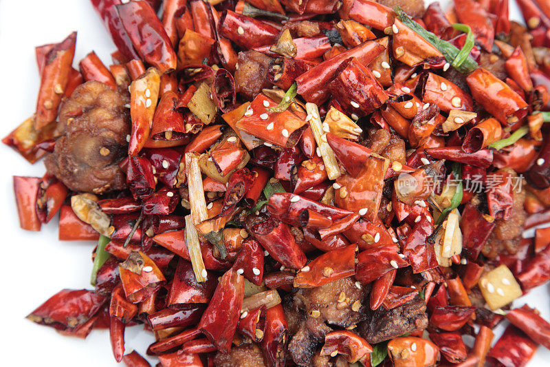 Chongqing Fried chicken with hot chilli  (重庆辣子鸡)